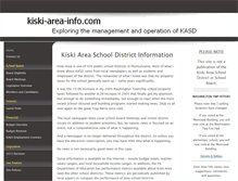 Tablet Screenshot of kiski-area-info.com